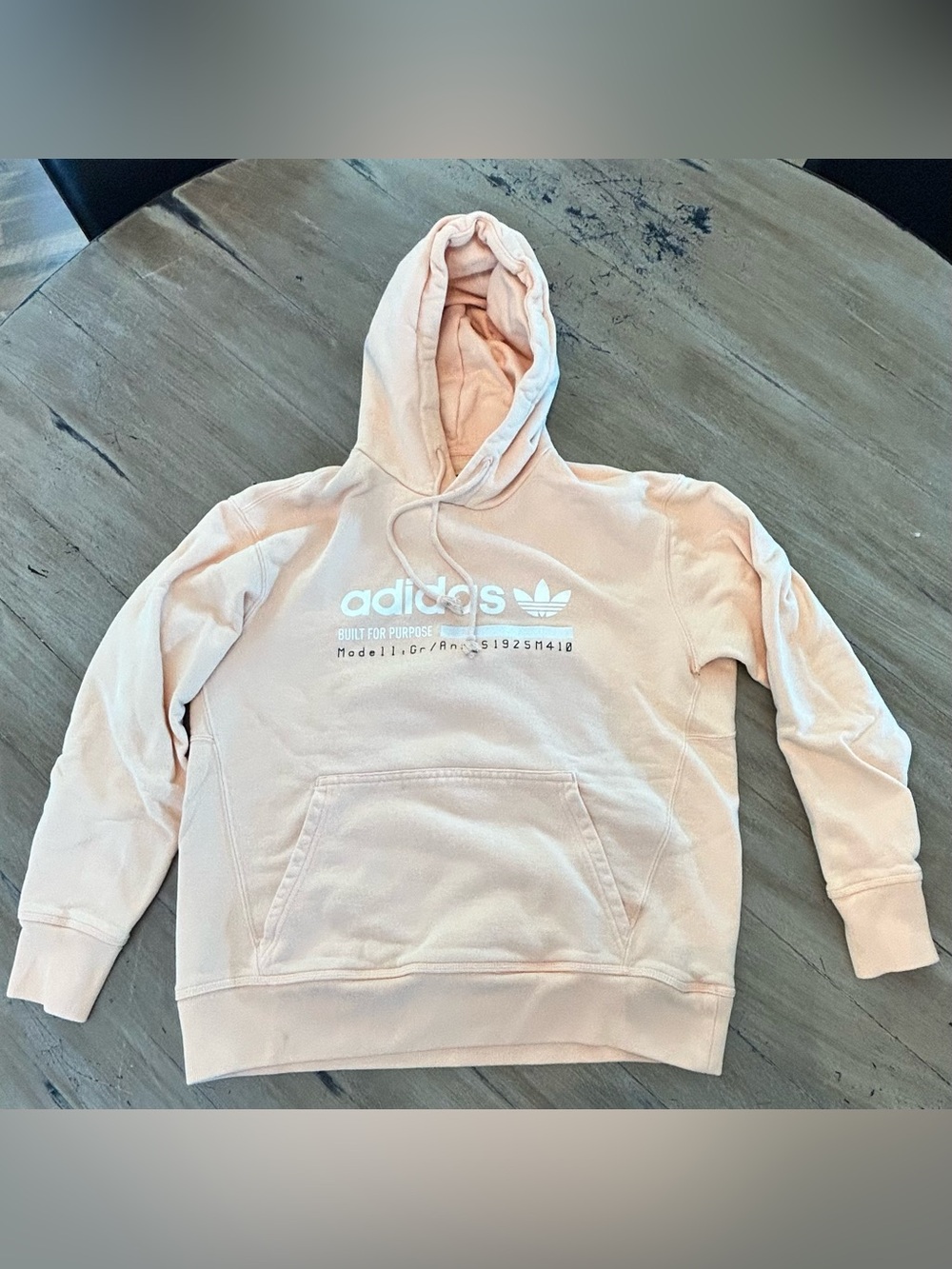 adidas Light Pink Trefoil Pullover Hoodie